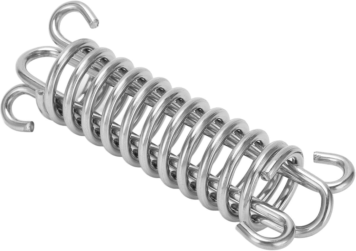 SnelShoppen - Bootaccessoires Voor Aluminium Boot, 113mm RVS Land Fasting Veer Schokabsorberende Multifunctionele Maritieme Hardware Voor Boot Parkere