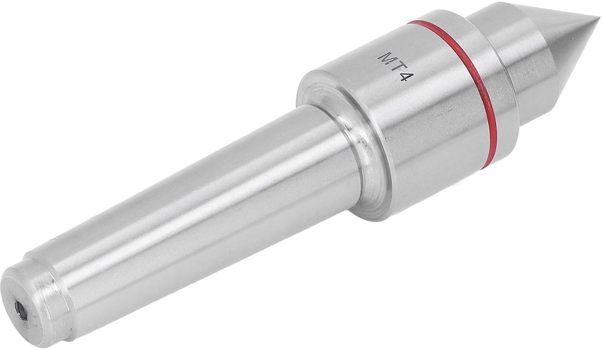 SnelShoppen - Live Center Heavy Duty Rotatie MT4 Carbon Staal 60 Morse Draai Gereedschap voor Draaibank, Precisie en Duurzaam