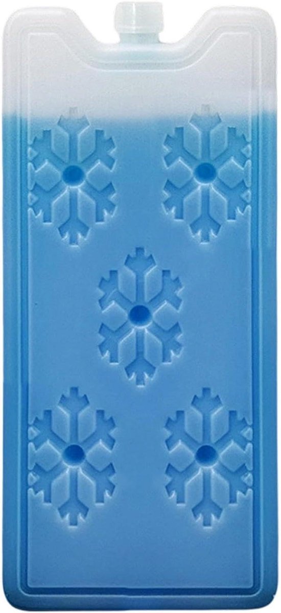Diepvrieselementen - Koelblokken Ijsblokken - Voedsel Koel Houden - Langdurige Koude - 230x100x20mm - Blauw