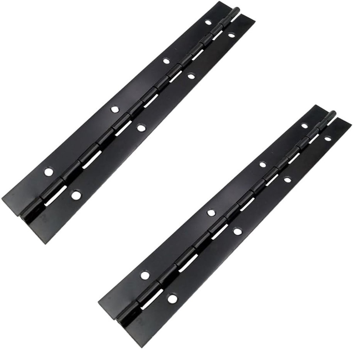 2 Stuks Piano Scharnier 150 x 30 x 1mm Zware Duurzame Scharnieren voor Meubels, Kastdeuren en Grote Vensters
