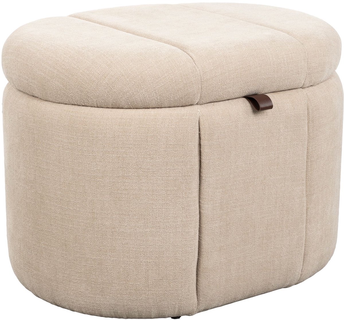 Zuiver Puffy Opbergbank Beige M