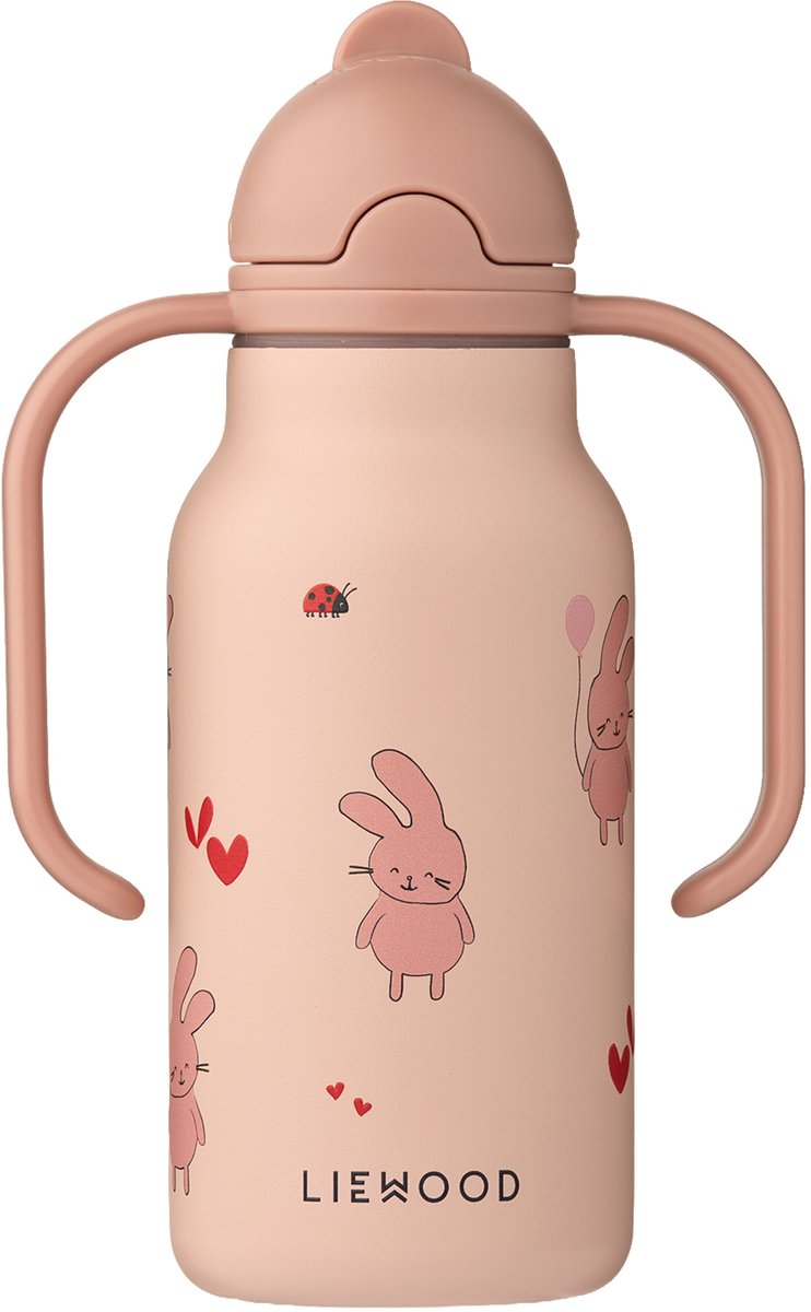 Liewood | drinkfles kimmie wild child rosey 250ml