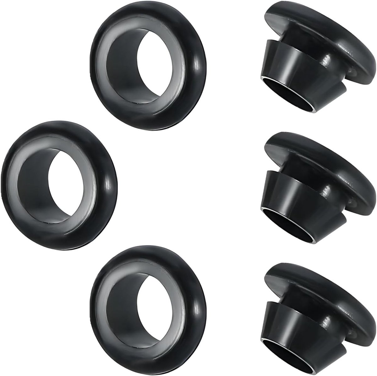 9 Stuks Rubber Grommets voor Kabels en Draden Bescherming, ID 30mm en Montage Dia 35mm