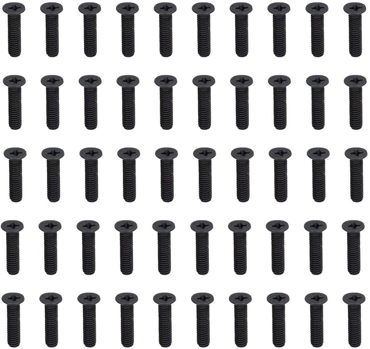 M4 Vis Croisée Platte Verbindingselementen voor Onderhoud en Reparatie - 50 Stuks M4x16