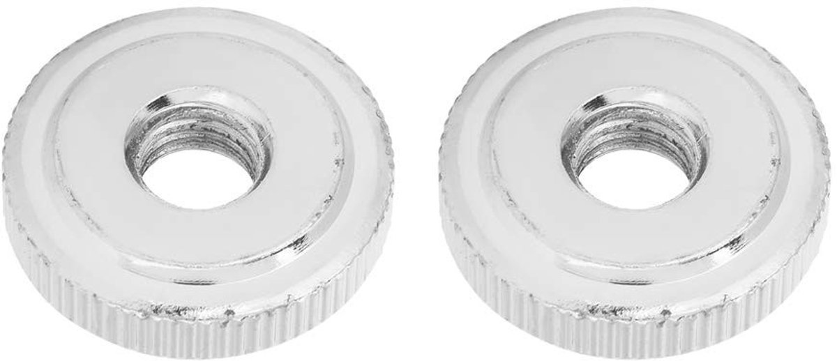 Set van 2 Puntige Knurled Moeren met Handvat voor M3, M5, M6, M8 en M10 Schroefdraad