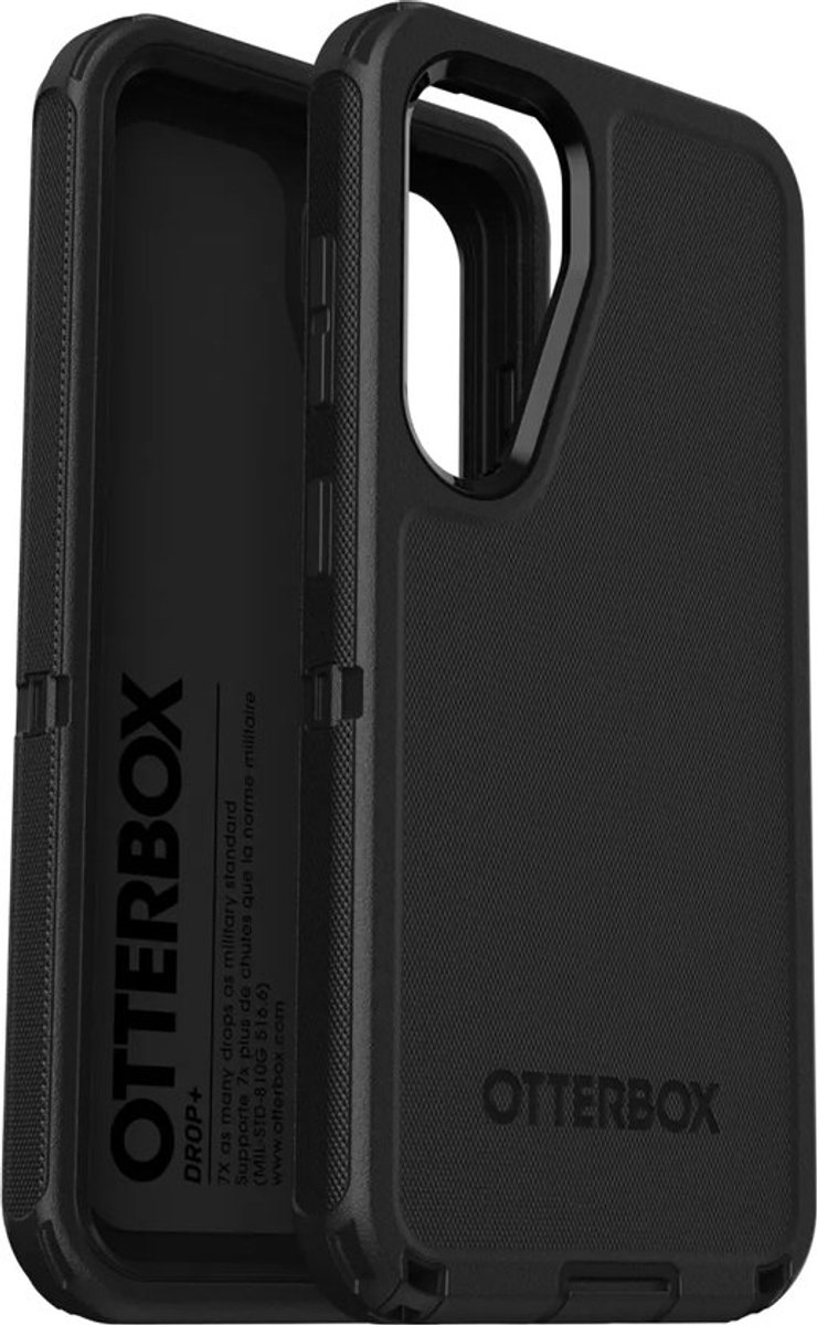 OtterBox Geschikt voor Samsung Galaxy S25 -Defender - Back Cover Hoesje - Zwart
