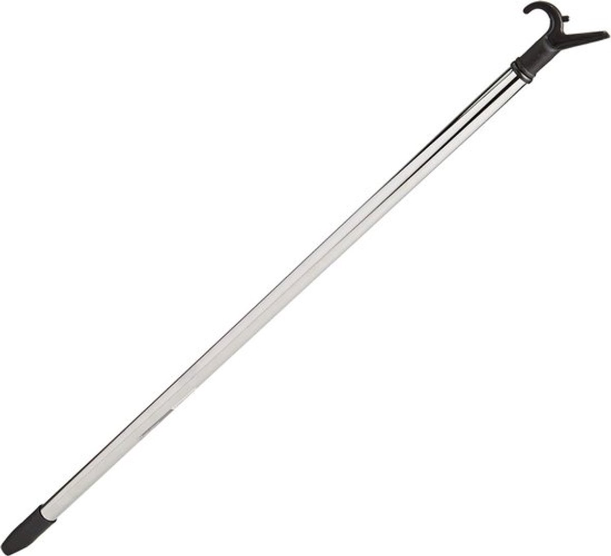 Chromen kapstok telescopische kasthaak uitschuifbaar tot 150 cm - telescopische ladder