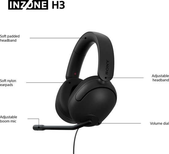Sony INZONE H3 (Black) (8/8)