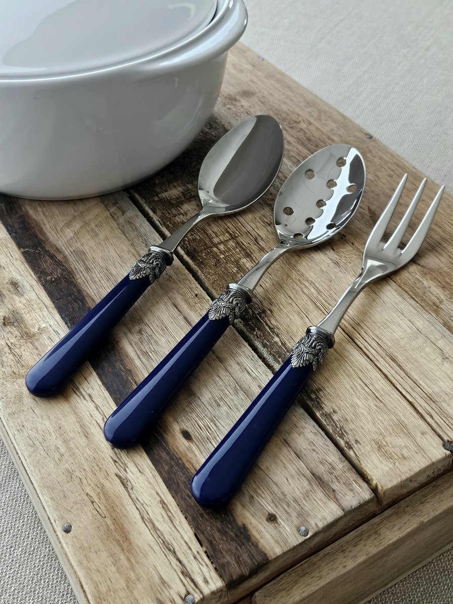 Opscheplepel, Blauw (mat), EME Napoleon
