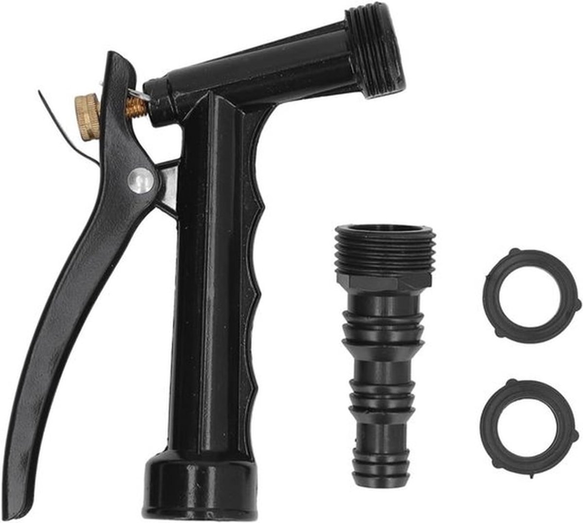 Waterslang Mondstuk Tuin Heavy Duty Metaal 5,5 inch Anti lekkage Handdouche Auto's Planten