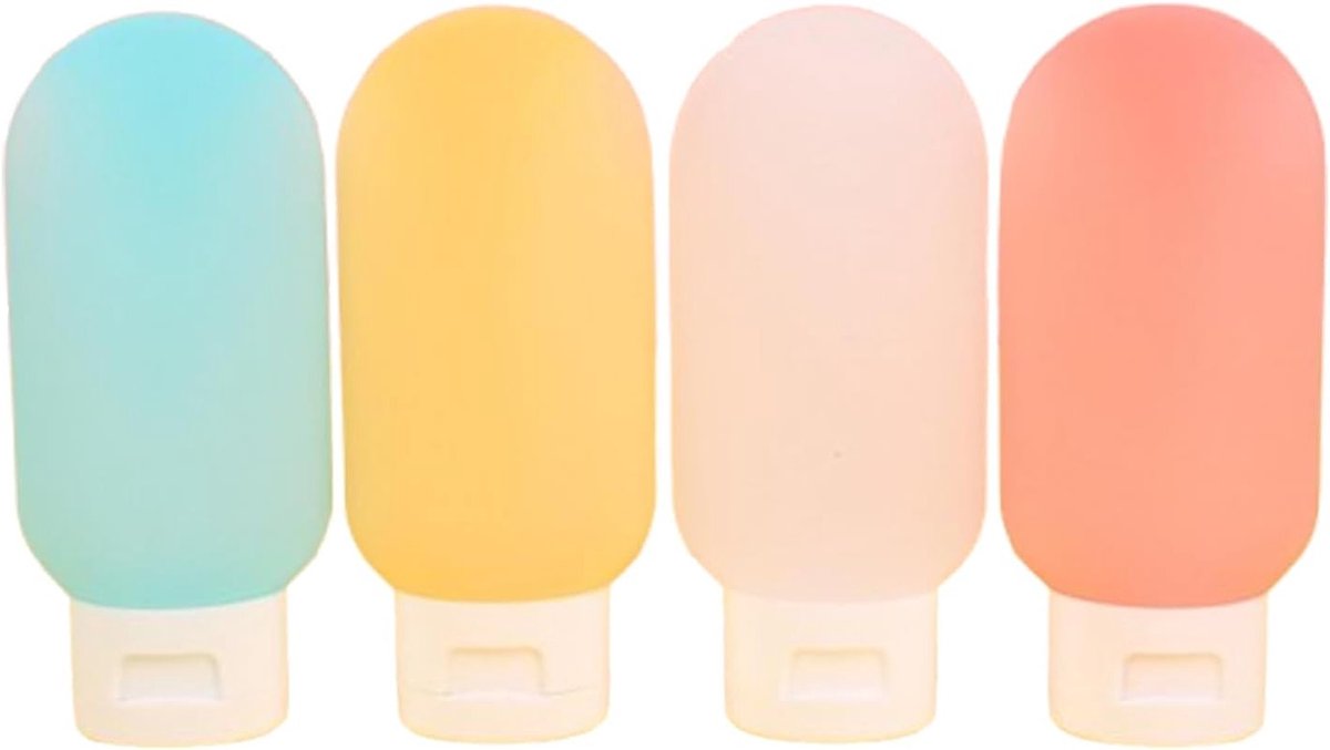 4 Stuks Voertubes voor Honden met 60ml Capaciteit, Inclusief Reageerbuisborstel, Ideaal voor Training en Beloningen, Handige Reiscontainers en Vullingen