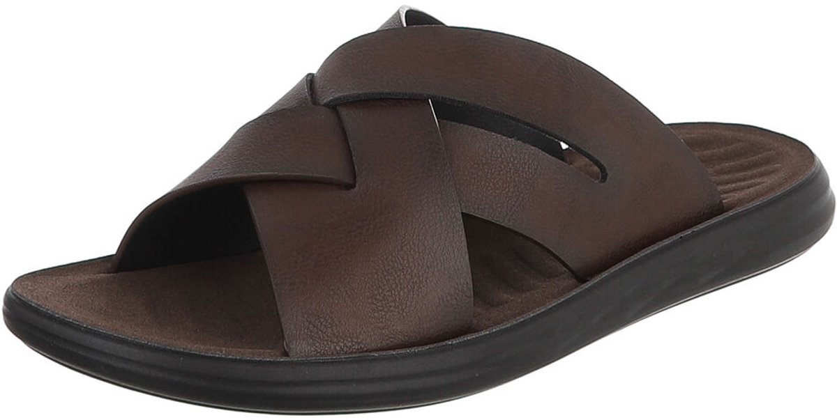 Dames Slipper Gevlochten Design Comfort Slip-On Mt:44