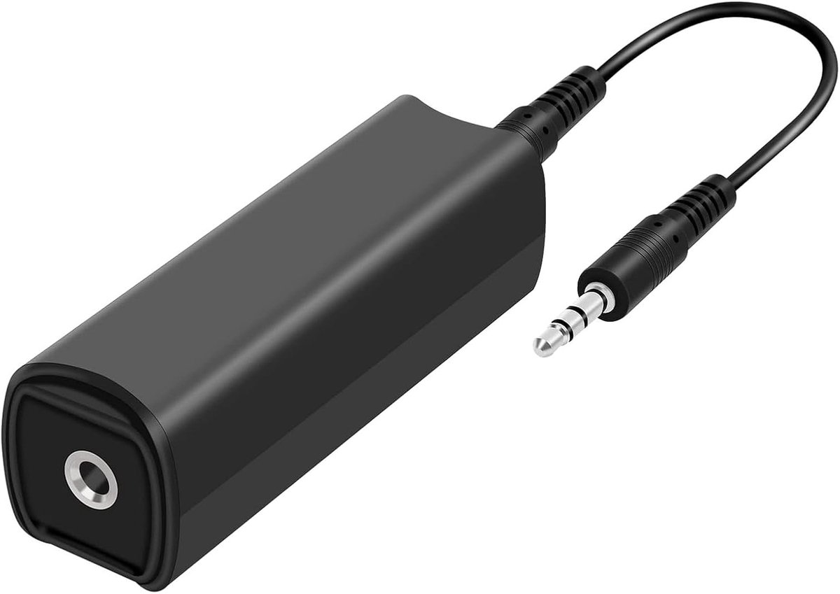 SnelShoppen - Powice Debug Filter Jack 3.5mm - Geluidsisolator voor Auto Radio, Bluetooth Speakers en Thuisbioscoop - Directe Ruisonderdrukking en Gel