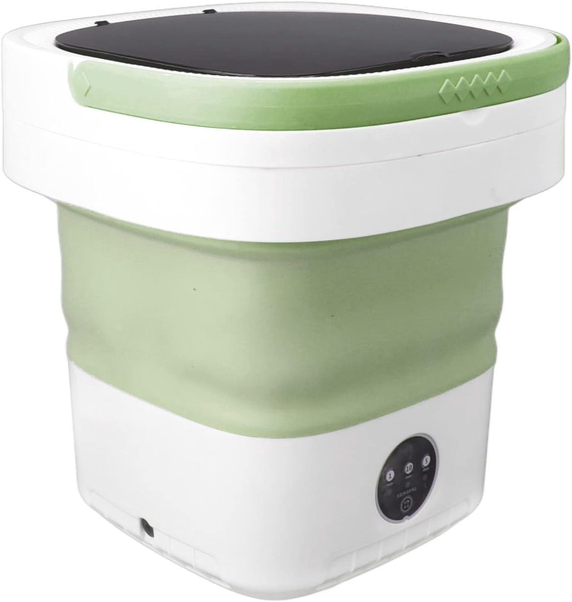 Thijox - Mini Draagbare Wasmachine en Droger Combo, Opvouwbare 7,5L Wasmachine voor Ondergoed, Sokken, Baby Kleding, Ideaal voor Appartement, Camping