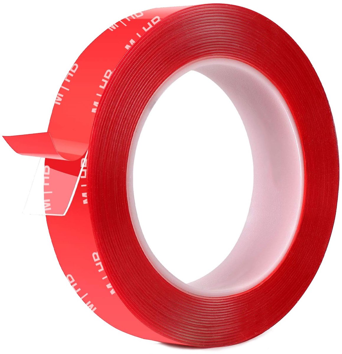 SnelShoppen - Double Sided Tape Strong 1.5cm x 5m - Transparante Hechtband voor Vloeren, Muren, Auto's - Waterproof en Warmtebestendig - Ideaal voor W