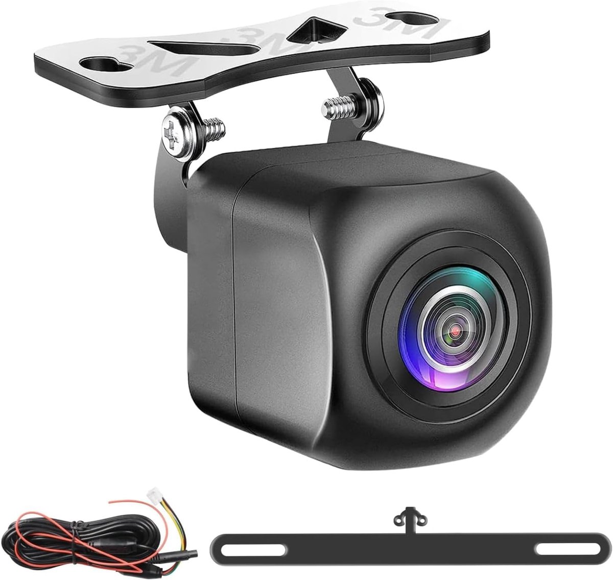 SnelShoppen - AHD Achteruitrijcamera met Nachtzicht, Waterdicht, Professionele 6m Verbinding voor YZGWWIU Auto Radio