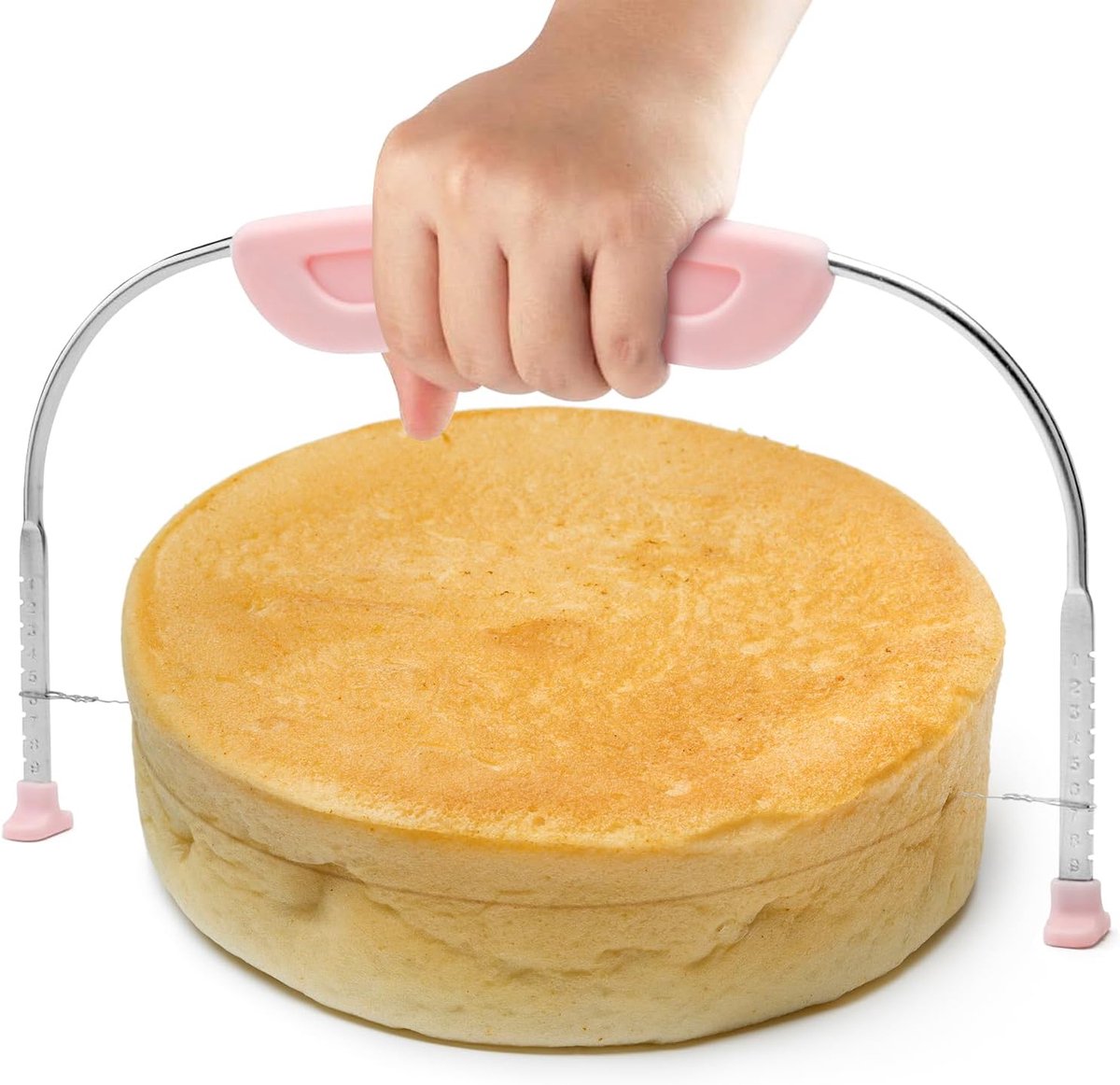 SnelShoppen - Cake Cutter, Taart Snijder, Verstelbare Cake Messen, Hoogte Verstelbaar, RVS Taart Divider, Gebak Snijder voor Laag Taarten, Keuken Acce