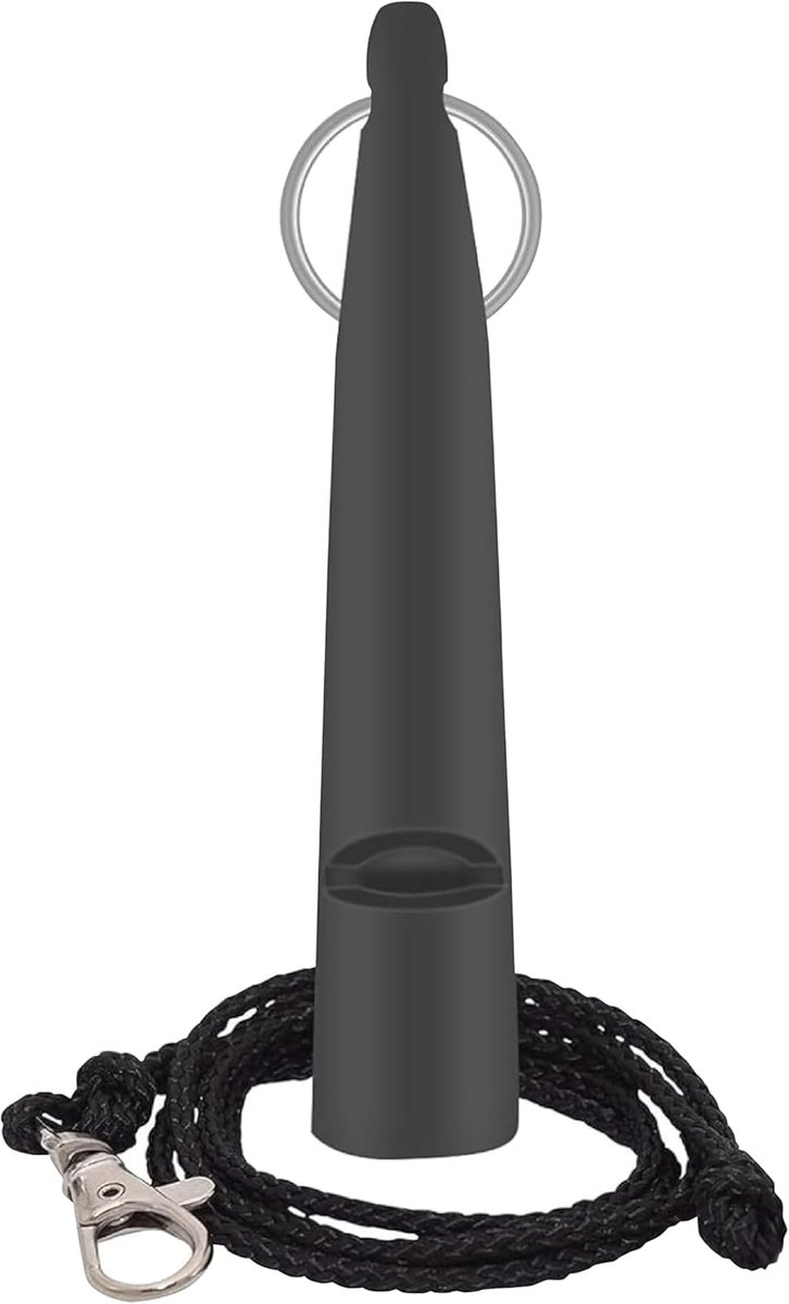 SnelShoppen - Hondenfluit met Strap - Professionele Trainingsfluit voor Honden - Robuust Materiaal - Standaard Frequentie - Luide Geluid - Ideaal voor