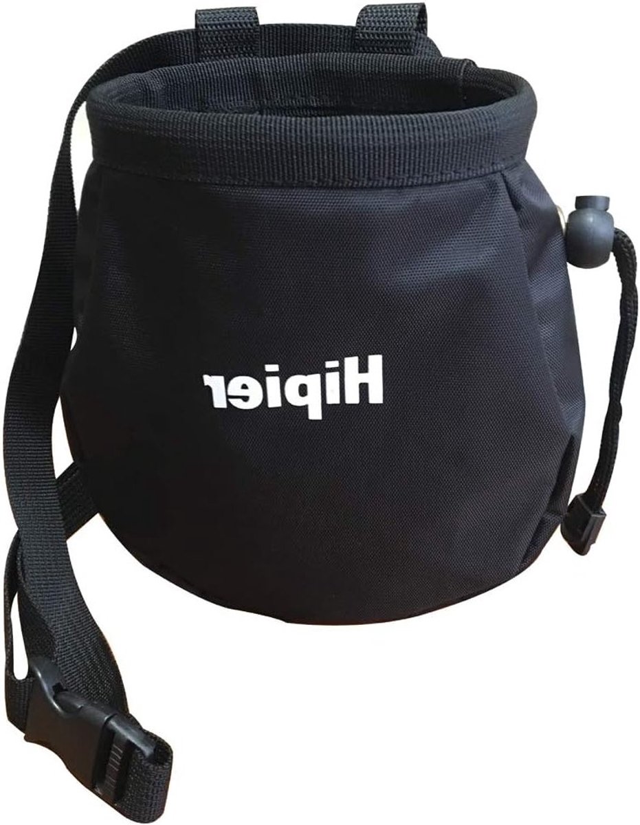 Dailygoods- Magnesia Tas - Krijttas met Ritssluiting - Verstelbare Riem - Duurzaam en Lichtgewicht - Multifunctioneel voor Klimmen en Sportactiviteiten - Stijlvol Design - Krijtas