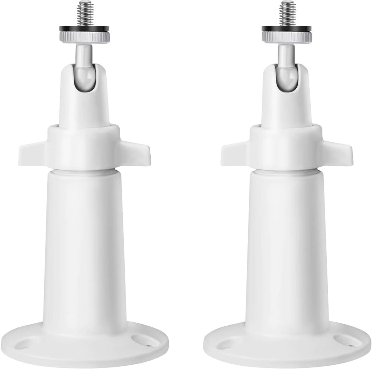 SnelShoppen - 2-Pack Verstelbare Wandbeugel voor Binnen en Buiten, Compatibel met Stick Up Cam, Arlo Pro, Pro 2, Pro 3, Pro 4, Ultra, Wit
