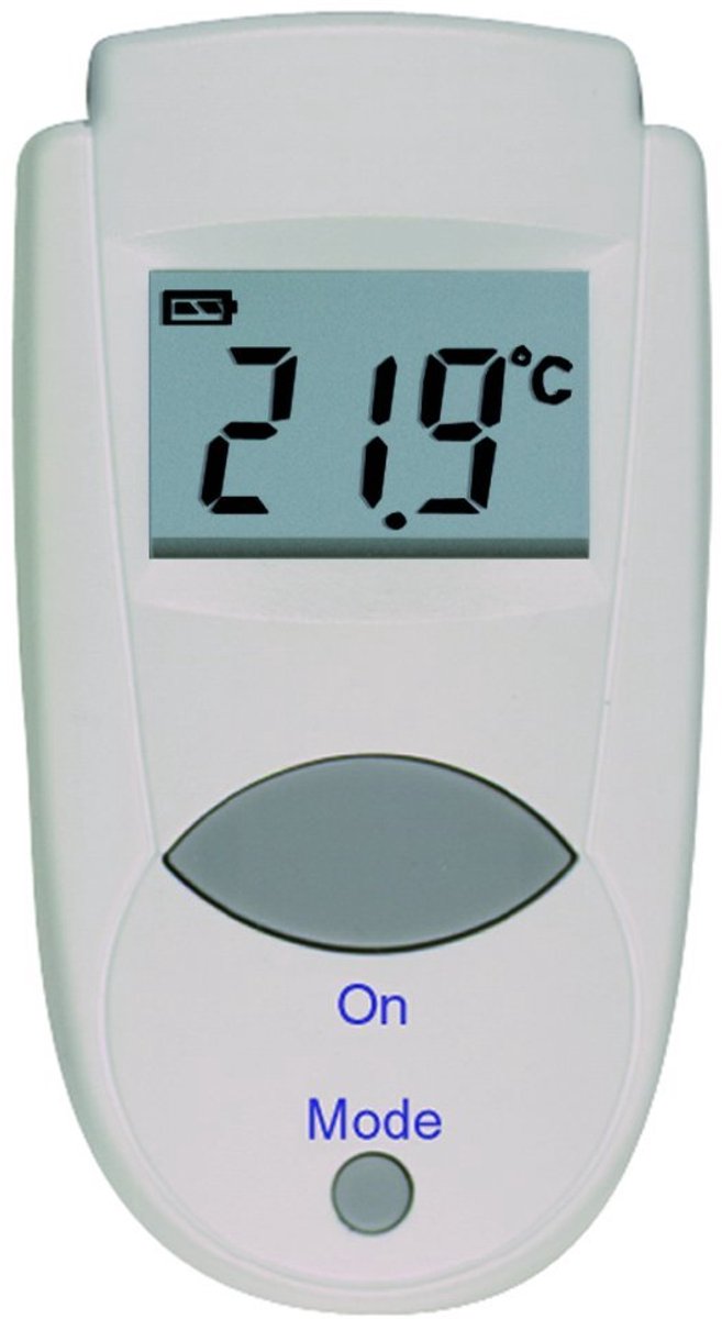 SnelShoppen - Mini Infrared Thermometer - Contactloze Temperatuur Meter voor Keuken, Babyvoeding, Verwarmingssystemen - Compact en Gebruiksvriendelijk