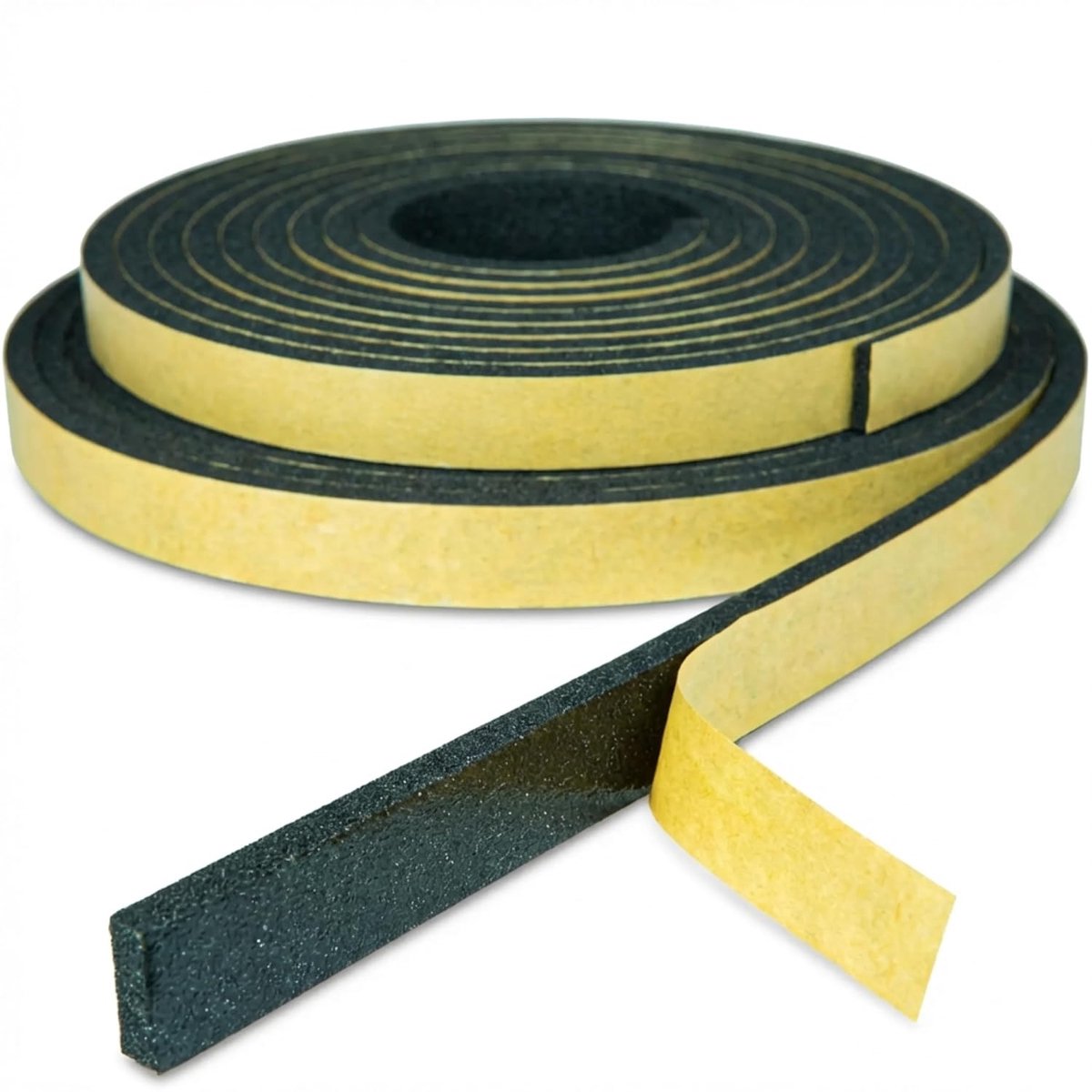 SnelShoppen - 2 x 3 m Sealing Tape Set - Zelfklevende Rubber Seal voor Ingebouwde Keuken Sinks en Hobs - 8 x 3 mm & 8 x 2 mm - Duurzaam en Waterdicht