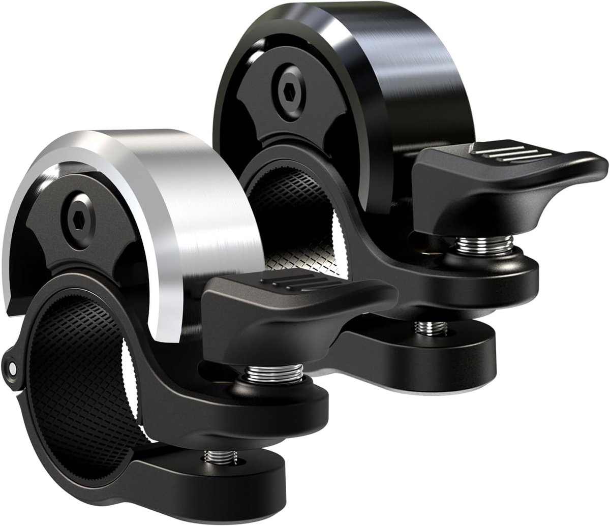 SnelShoppen - Super Luid Mini Aluminium Fietsbel voor MTB, Racefiets, E-Bike, 19-25.4 mm Stuur - Upgrade 2025, Sterke Geluid, Duurzaam en Comfortabel
