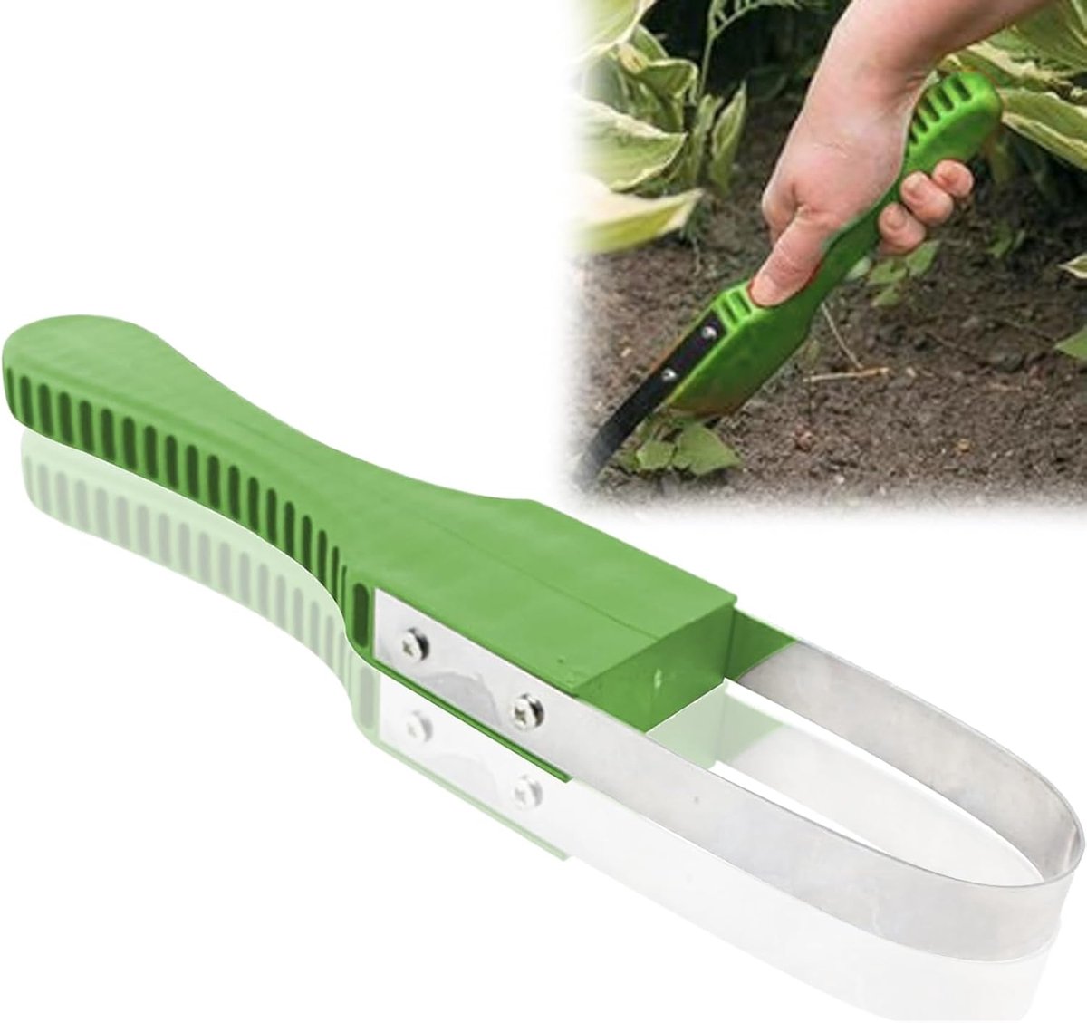SnelShoppen - Manual Weed Killer 12 Inch Onkruidmes - Tuingereedschap voor Onkruidbestrijding en Losmaken van de Bodem - Ergonomische Handgreep - Duur