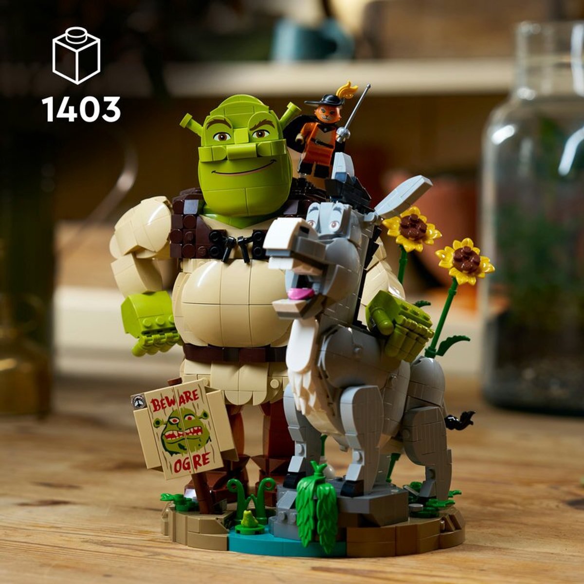 LEGO® Shrek: Shrek, Ezel en de Gelaarsde Kat - 72423 — cadeau in Spellen & Speelgoed - foto 5