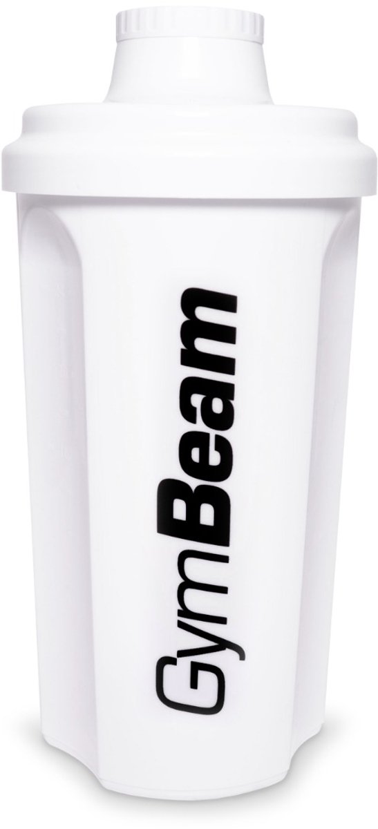GymBeam Witte Shaker 700 ml