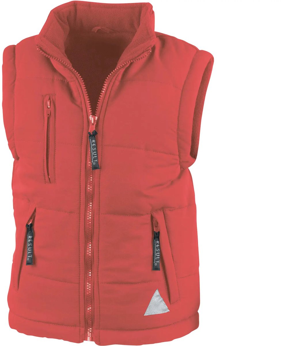 Result Junior Ultra Padded Bodywarmer RT88J - Red - XL (11-12)