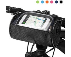 Waterdichte fietstassen voor aan het stuur, fietstassen voor op de fiets, tassen met touchscreenhouder, rugzakken, schoudertassen, opbergtassen voor mountainbikes, fietstassen