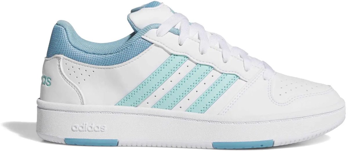 Basketbalschoenen voor dames adidas Hoops Classic Ftwwht/flaaqu/preblu