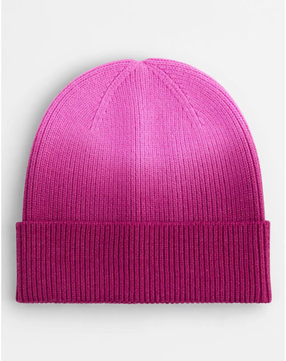 Dip Dye Beanie - Pink Dip Dye - One Size