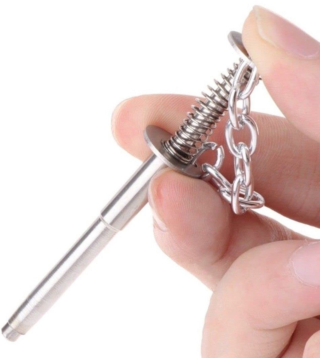Dailygoods- Stuifmeelval Handmatig - Pollenvanger - Bijenteelt Uitrusting - Roestvrij Staal - Draagbaar - Professionele Pollengreep