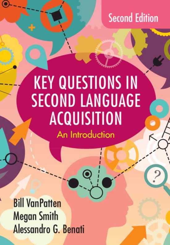 Boekomslag met de titel 'Key Questions in Second Language Acquisition', Tweede Editie, An Introduction.