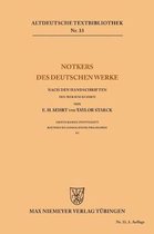 Notkers Des Deutschen Werke