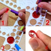 Quilling DIY Paper Art Craft Tool Volledige Kit Quilling Work Board Mold Grid Guide Tool