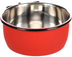 Flamingo Avaro - Eet- En Drinkpot Knaagdier;vogel - Eet- Drinkpot Avaro Moer 13cm Rood/ Zwart 580ml - 1st - 131060 - 1st