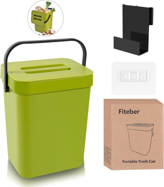 Petit bac à compost pour la cuisine, poubelle à déchets organiques 3L ,  cuisine,... | bol
