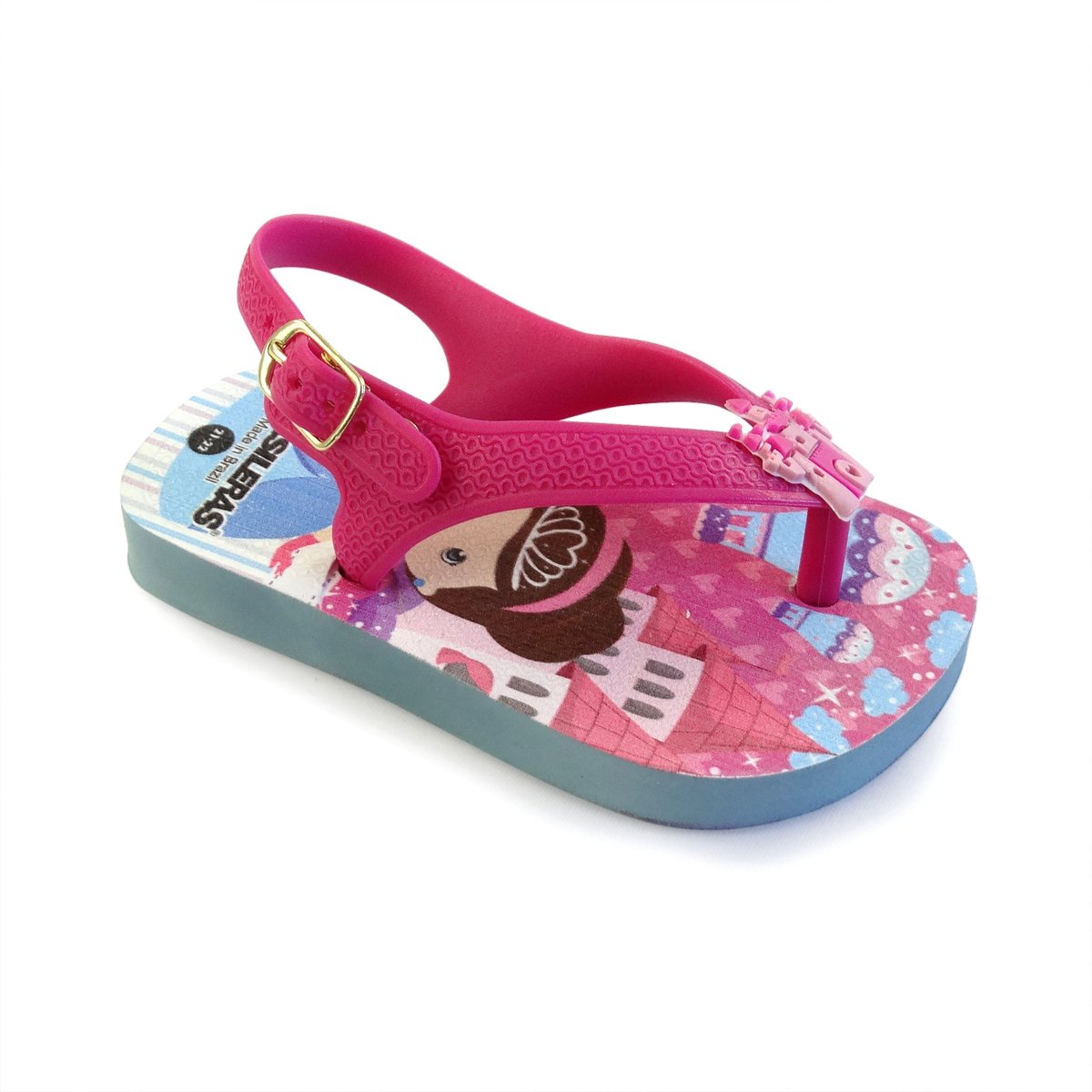 Brasileras Slippers Baby Slip- Paars/paars- 19/20
