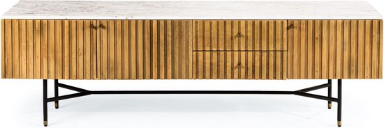Furntastik Tv-meubel Coria, 175 cm, naturel