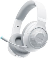 Bol.com Picun BG-01 Draadloze Koptelefoons - Gaming Headset - Over-ear - Dubbele modus （Bedrade/Bluetooth）- Multi platform - Wit aanbieding