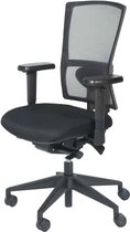 Chaise de bureau ergonomique | ARBO - 400-NPR |  tissu d'assise mesh noir | dos noir