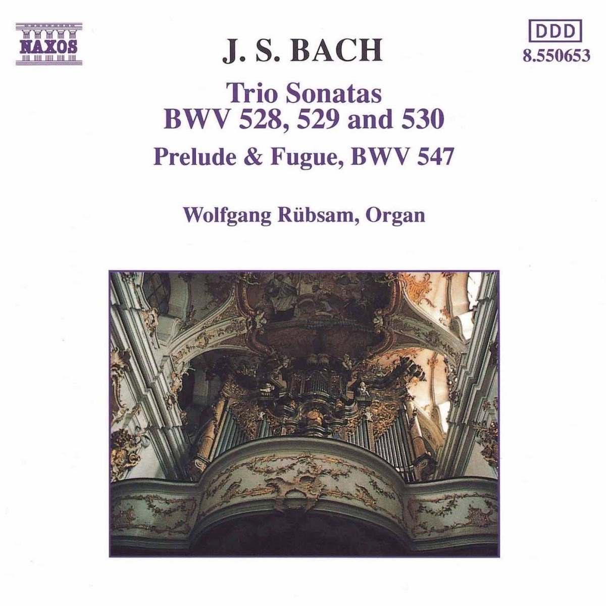 Wolfgang Rübsam - J.S. Bach: Trio Sonatas Bwv 528-530 (CD)