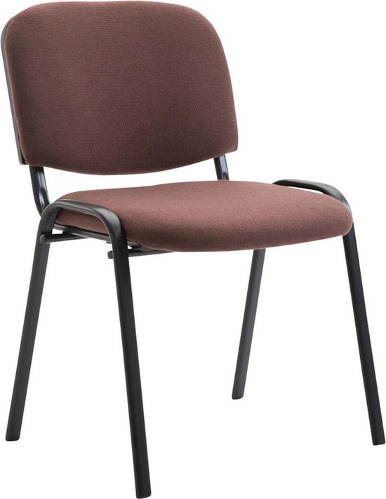 Clp Ken - Chaise de salle à manger - Tissu - Marron