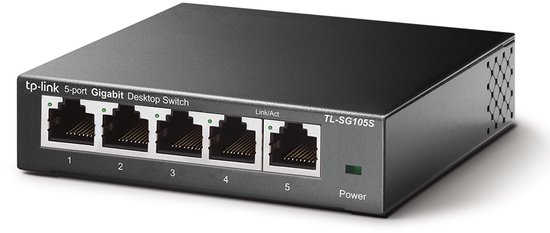 TP-Link TL-SG105S - Netwerk Switch - Unmanaged - Zwart