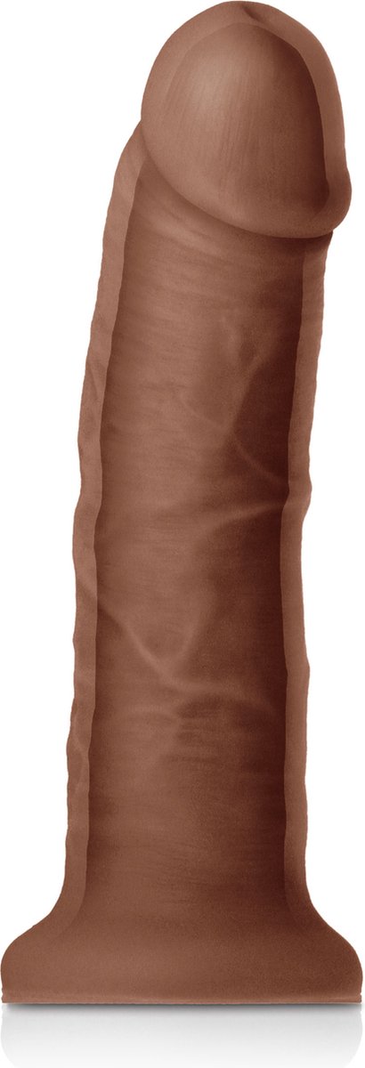Goedkoopste COLOURS DUAL DENSITY 7 INCH GIRTH DILDO BROWN