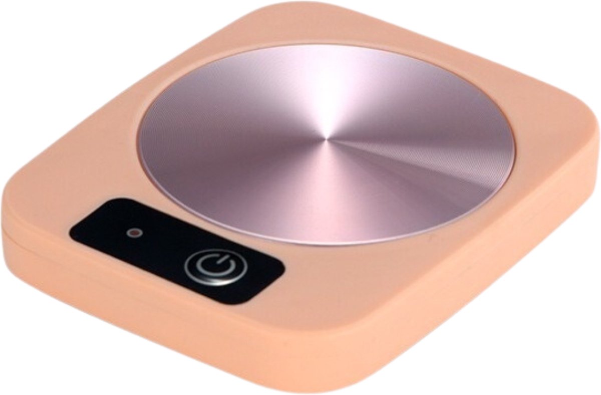 Cup Warmer - Mok Warmer - Mug Warmer - Koffie Warmer - Verwarmde Onderzetter - Koffie Warmhouder - Koffiekop Verwarmer - Kop Warmer - USB - Kopjes - Roze