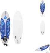vidaXL Surfplank - Beginners - 170 x 46.8 x 8 cm - Blauw - Surfplank